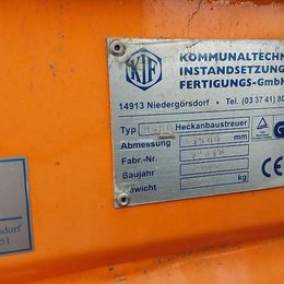 KIF B400 für z.B. Multicar, Pritschenfahrzeuge