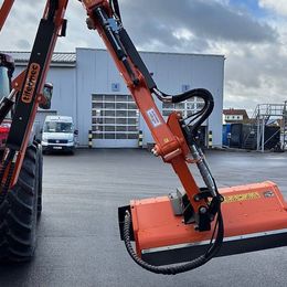 Mulcher: Tifermec Geo Vision 550P Ausleger mit Mulchkopf T-130P gebraucht Tifermec Geo Vision 550P Ausleger mit Mulchkopf T-130P