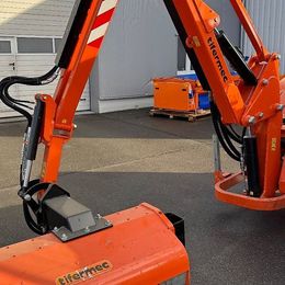 Mulcher: Tifermec Geo Vision 550P Ausleger mit Mulchkopf T-130P gebraucht Tifermec Geo Vision 550P Ausleger mit Mulchkopf T-130P