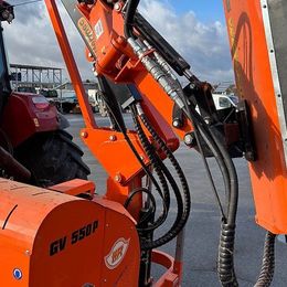 Mulcher: Tifermec Geo Vision 550P Ausleger mit Mulchkopf T-130P gebraucht Tifermec Geo Vision 550P Ausleger mit Mulchkopf T-130P